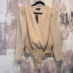NWT LuLu’s Bodysuit top Size S